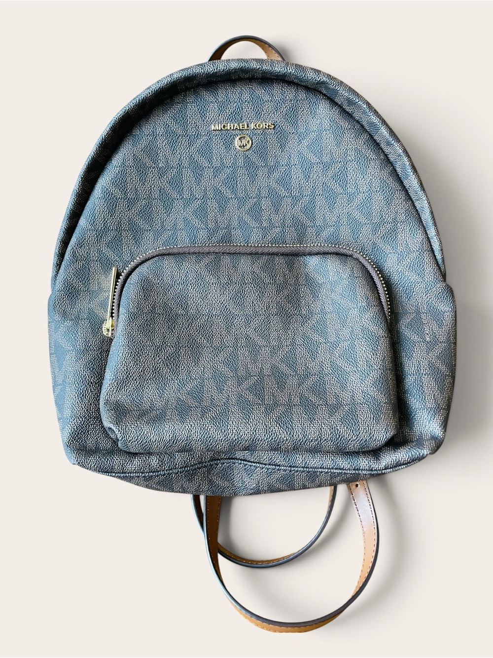 Michael Kors brown logo Mini Backpack